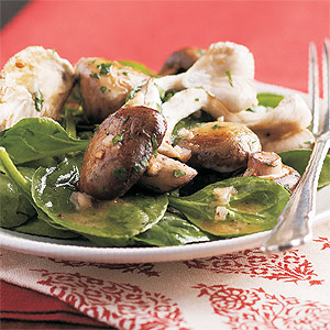 Dogman's Rustic Beef and Mushroom Salad with Red Wine Vinaigrette