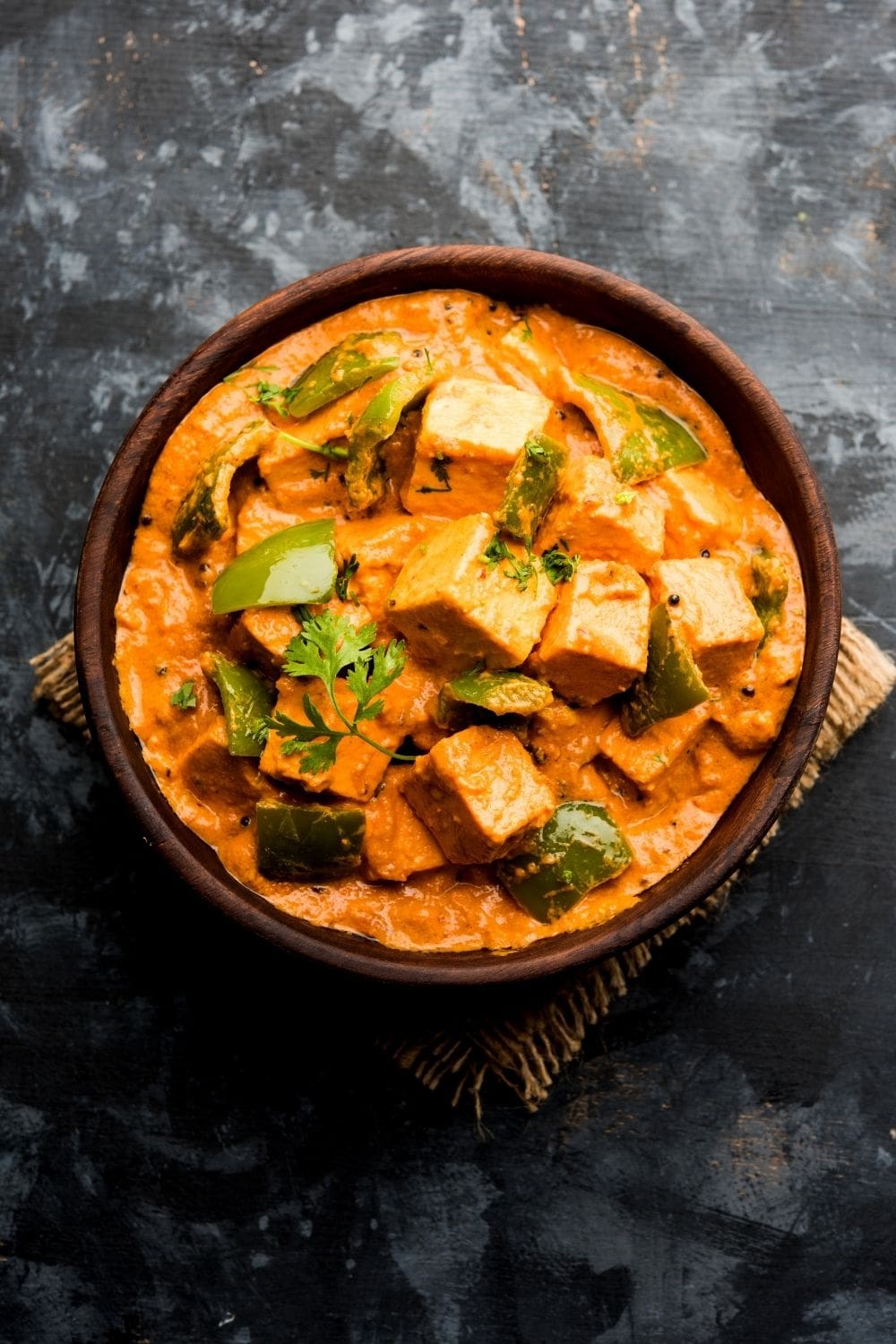 Paneer Mutter Curry with Freshly Ground Spices