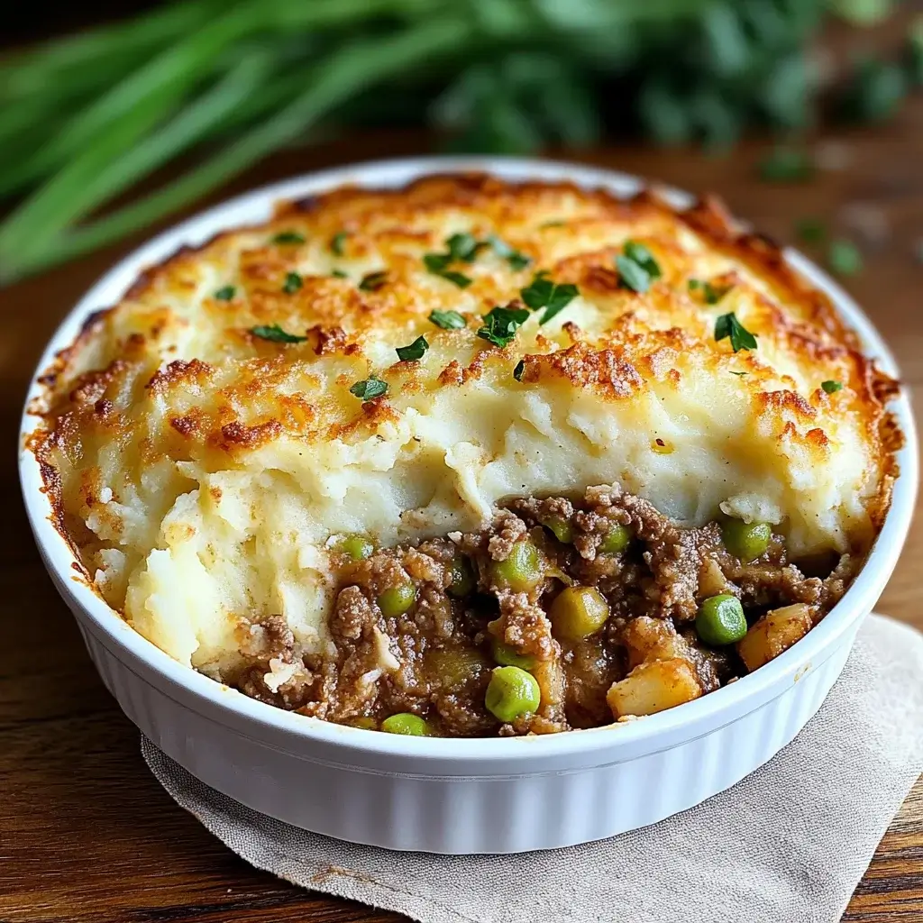Shepherd's Pie with Savory Herb Mashed Potatoes