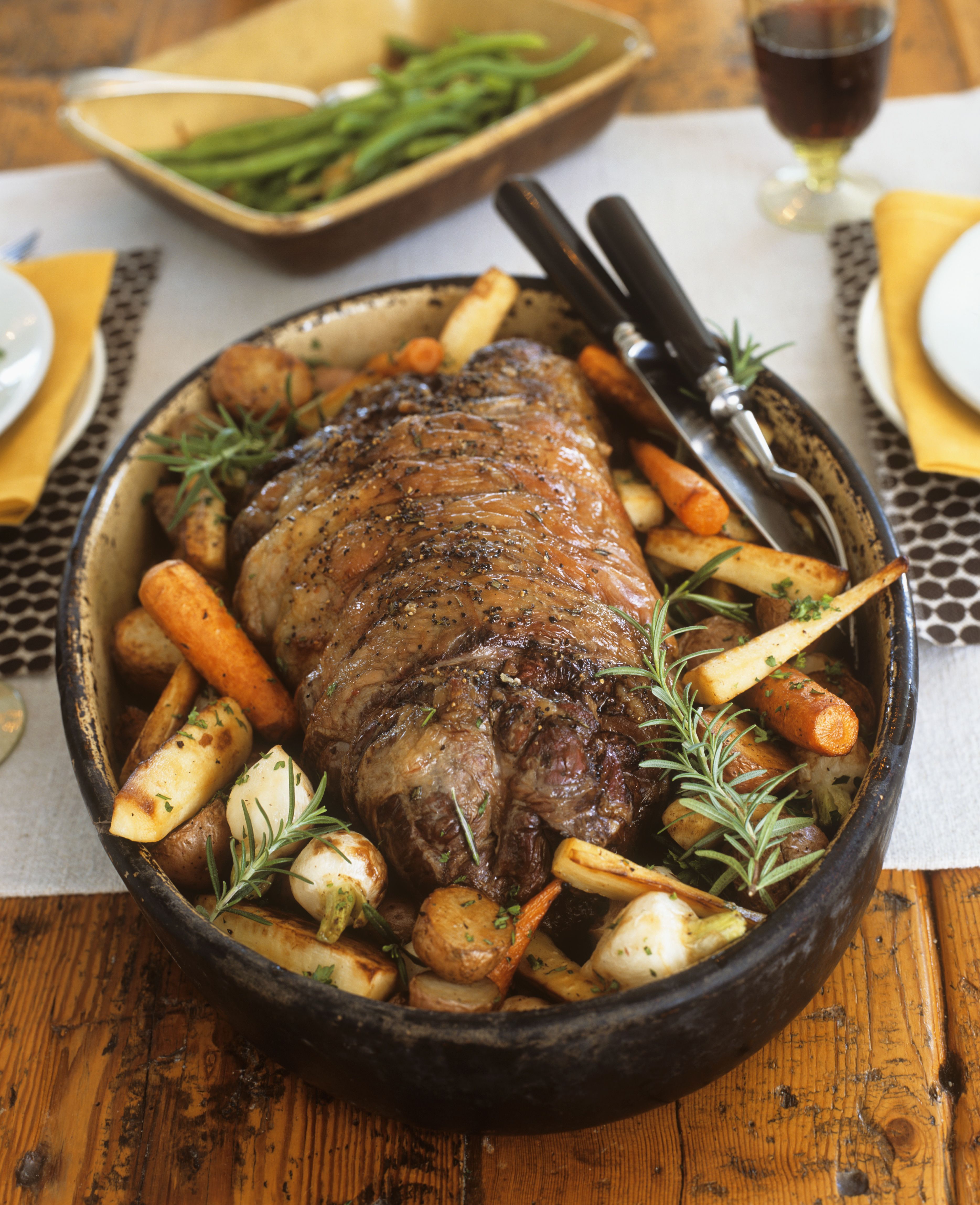 Saltbush Lamb Chops with Roasted Root Vegetables