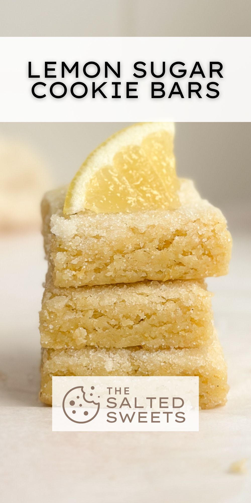 Quick Lemon Sugar Cookie Bars
