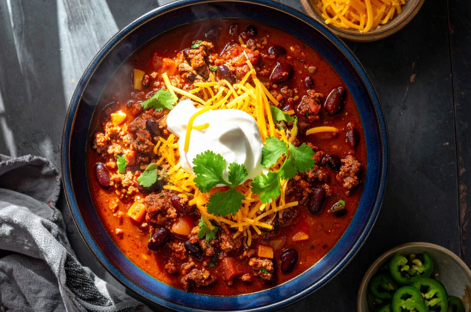 One-Pot Spiced Beef Chili with Black Beans