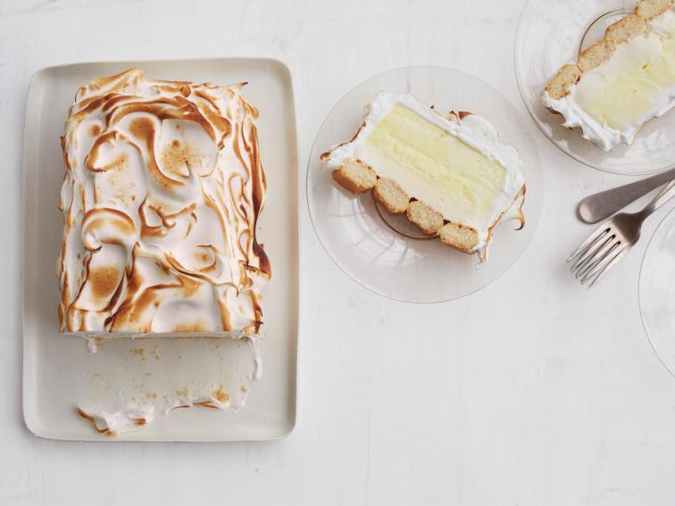 Alaskan Berry Baked Alaska with Lemon Meringue
