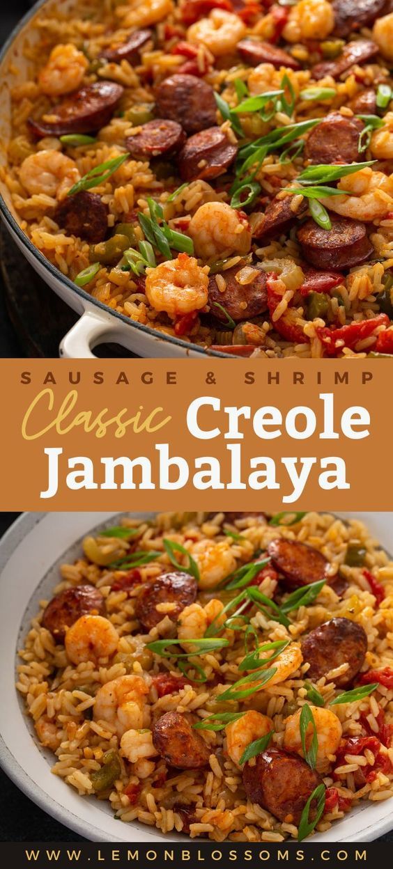 Creole-Spiced Shrimp and Andouille Sausage Jambalaya