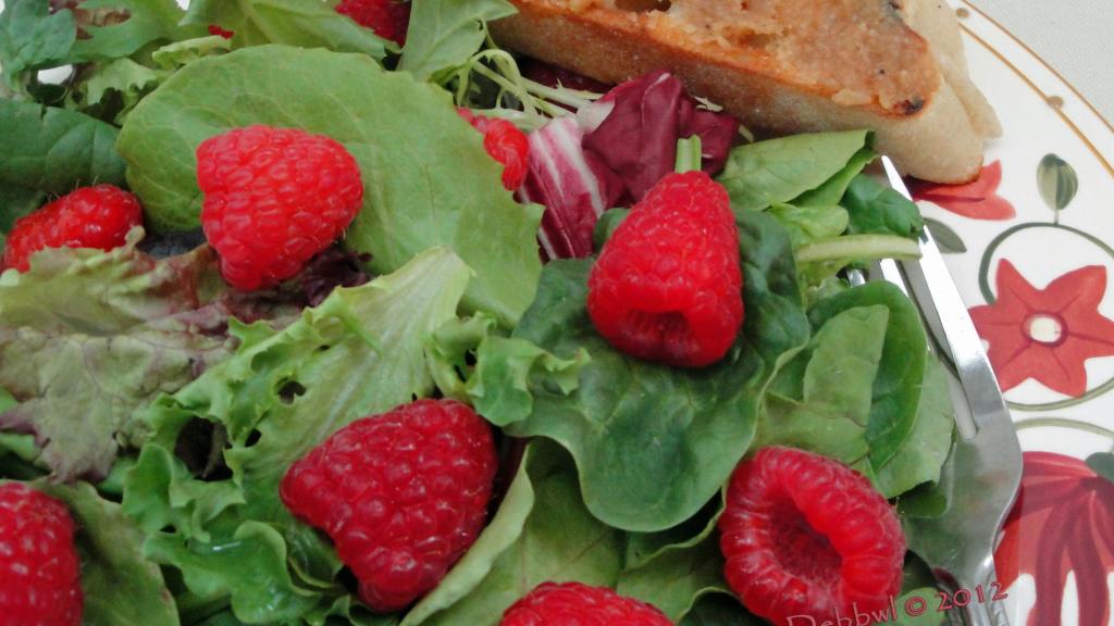 Vampire's Chocolate and Raspberry Salad