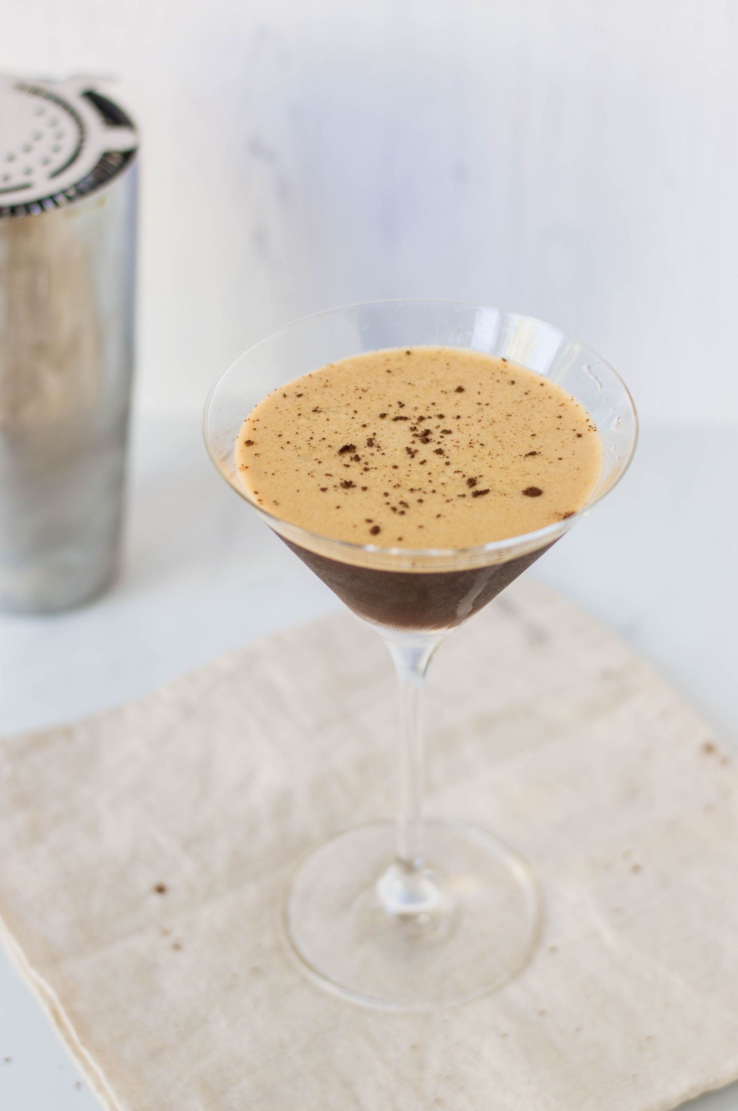 Espresso-Infused Vodka Martini