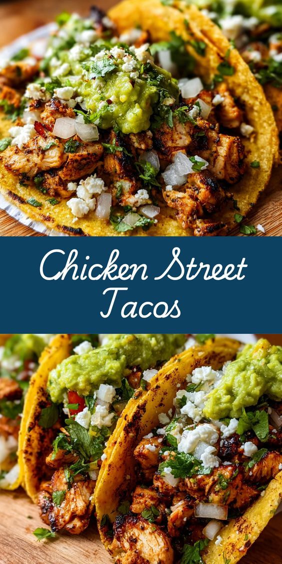 Taco Heaven of Lockport Chicken Tacos with Fresh Pico de Gallo