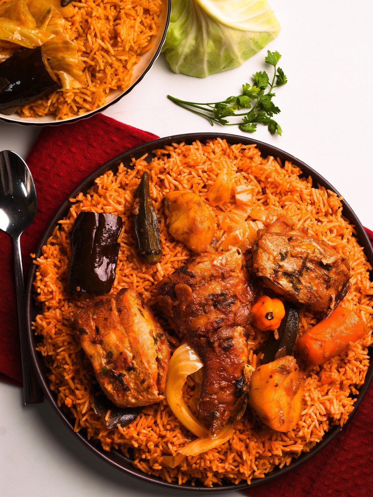 Senegalese Thieboudienne-Style Fish and Rice Casserole