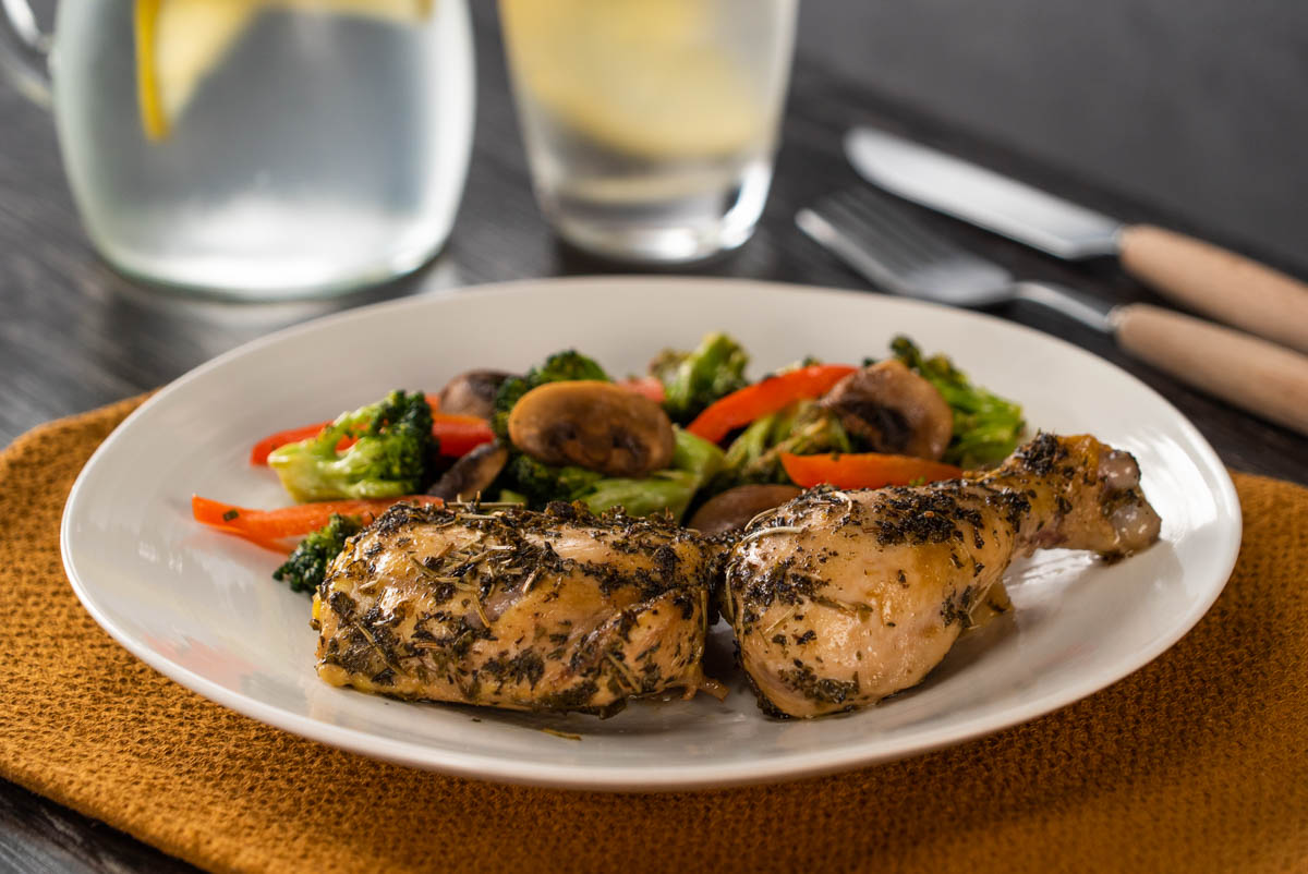 Diverse Language Herb Chicken