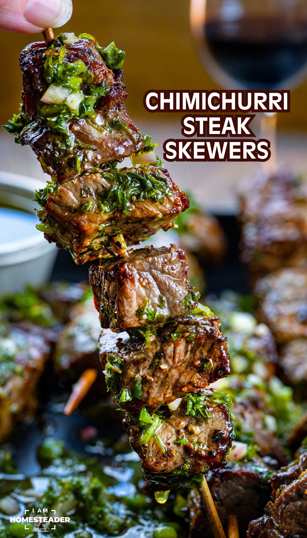 Soulful Espresso-Rubbed Beef Skewers with Charred Peppers