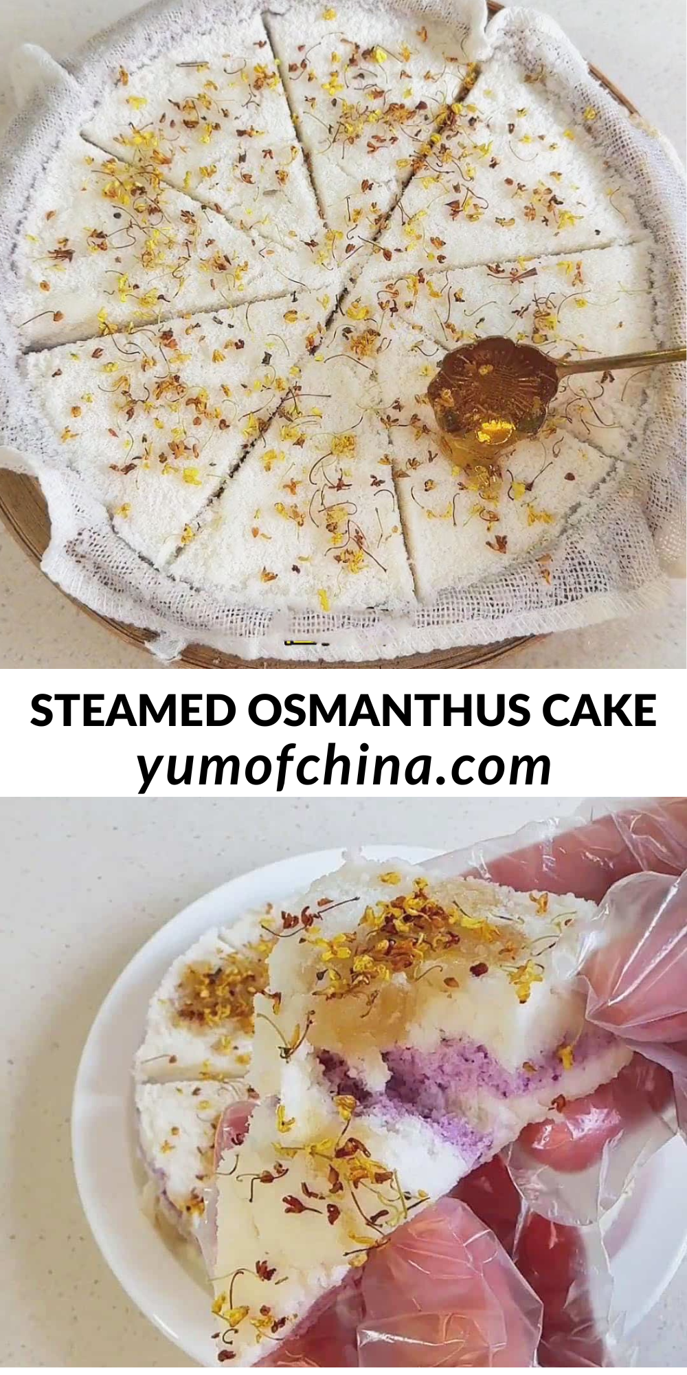 Zhejiang-Style Sweet Osmanthus Rice Cake