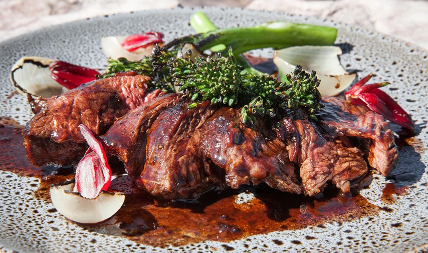 Roast Kangaroo Loin with Bush Tomato Chutney