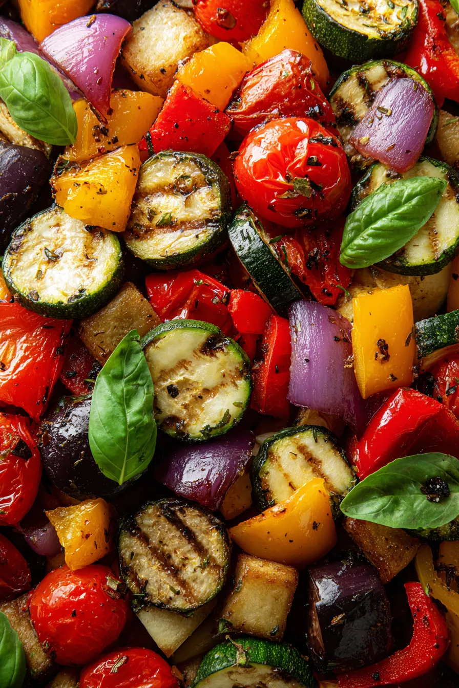Mediterranean Roasted Root Vegetables
