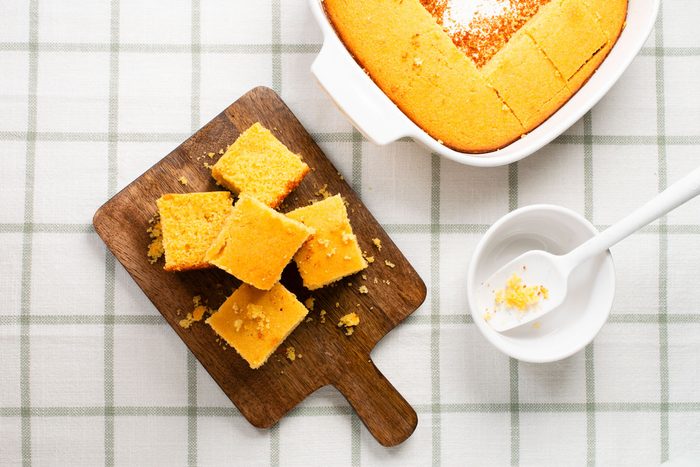 Rustic Prairie Cornbread with Honey Butter