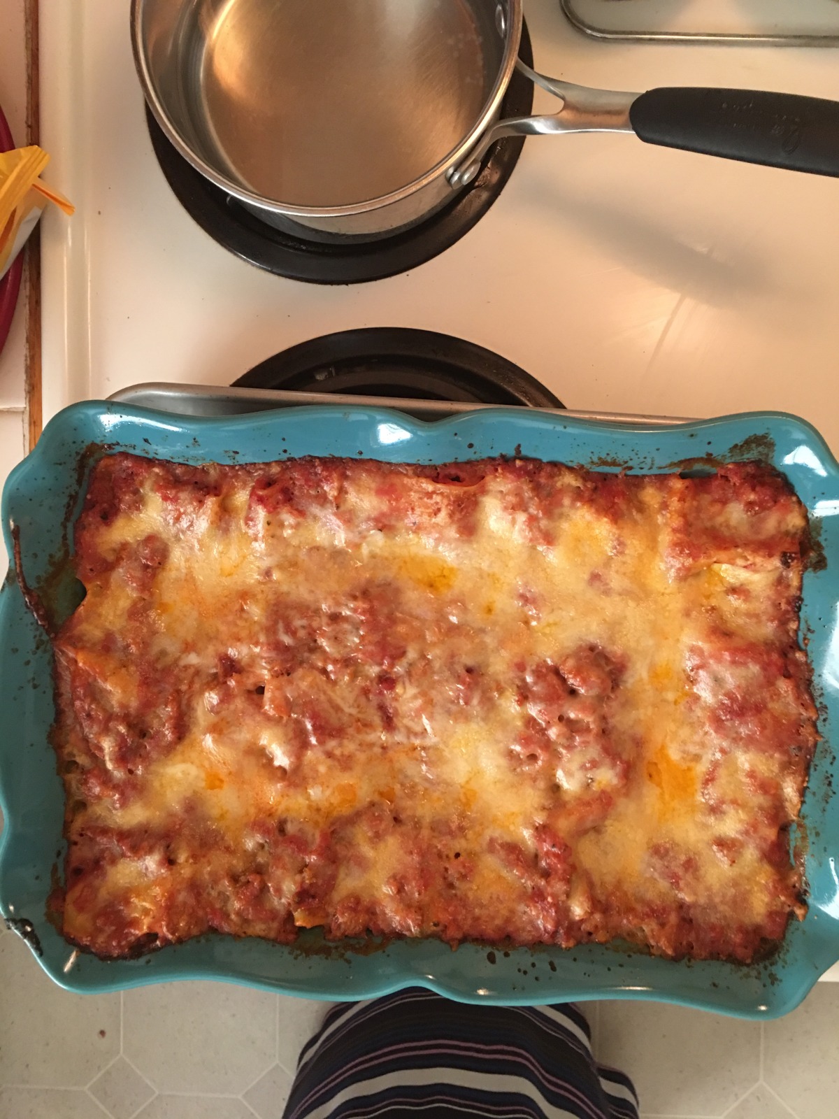 No-Boil Lasagna with Spinach and Ricotta