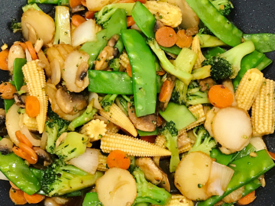 Authentic Chinese Vegetable Stir-Fry