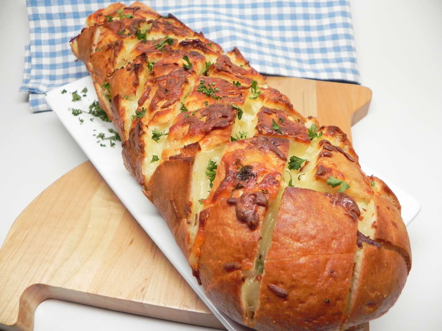 Veggie-Stuffed Damper Bread with Finger Lime Butter