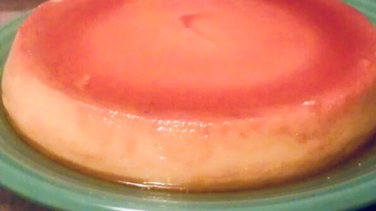 Coconut Flan with Caramel-Pineapple Glaze
