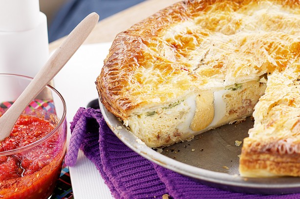 Classic Australian Bacon and Egg Pie