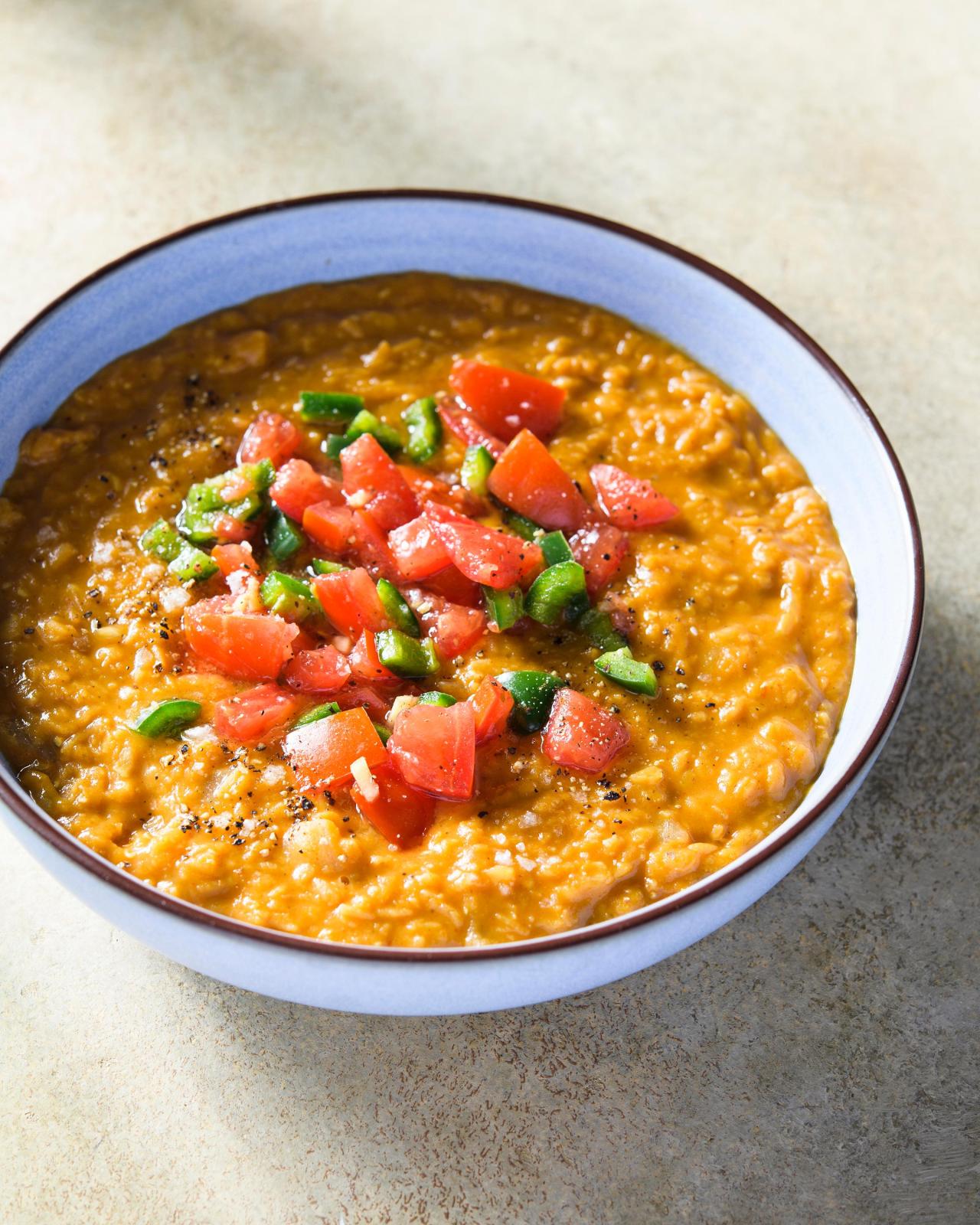 Spiced Lentil Mesir Wot with Berbere and Tomato
