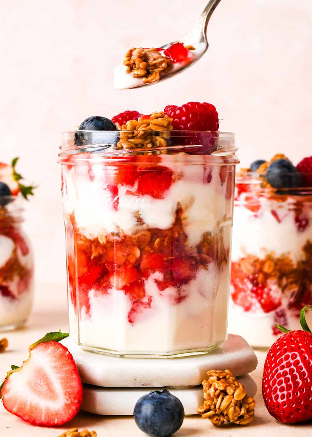 No-Bake Fruity Yogurt Parfait for Kids