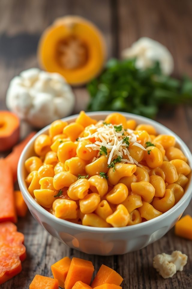 Vegetable-Packed Macaroni and Cheese Bites