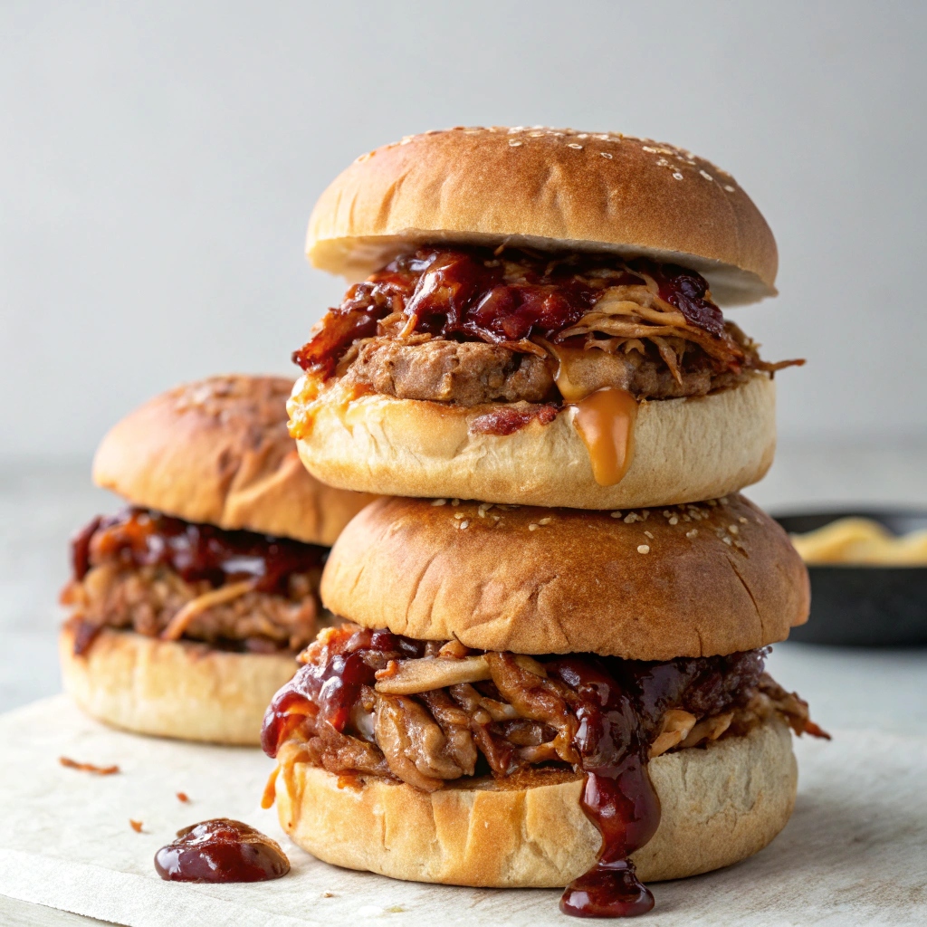 Slow-Smoked Mississippi BBQ Pulled Pork Sandwiches