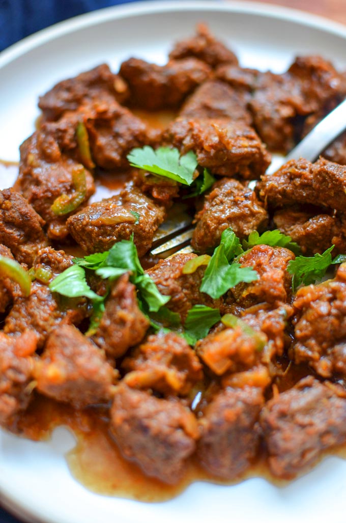 Simmered Chicken Tibs with Garlic, Rosemary, and Berbere