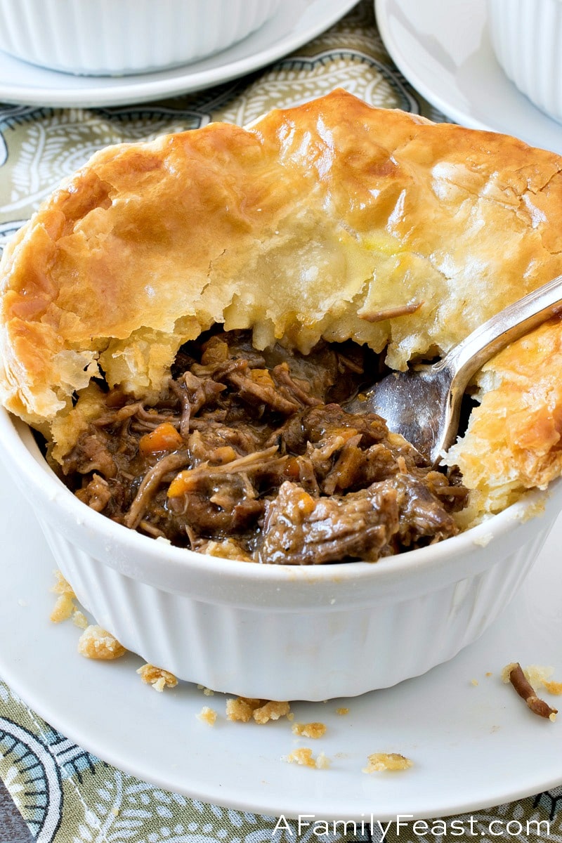 Slow-Baked Aussie Beef and Mushroom Meat Pie