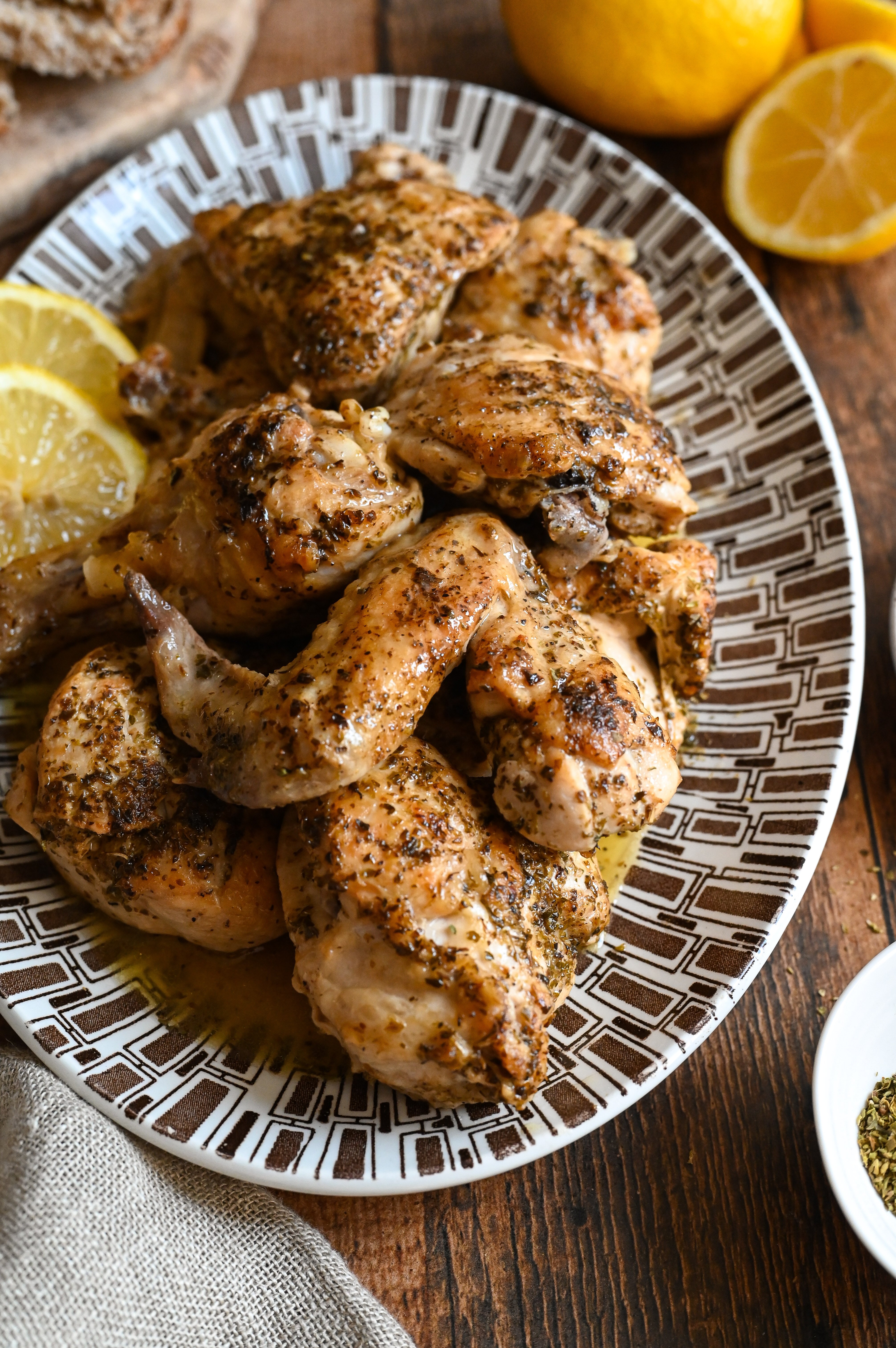 Pan-Seared Greek Chicken with Lemon and Oregano