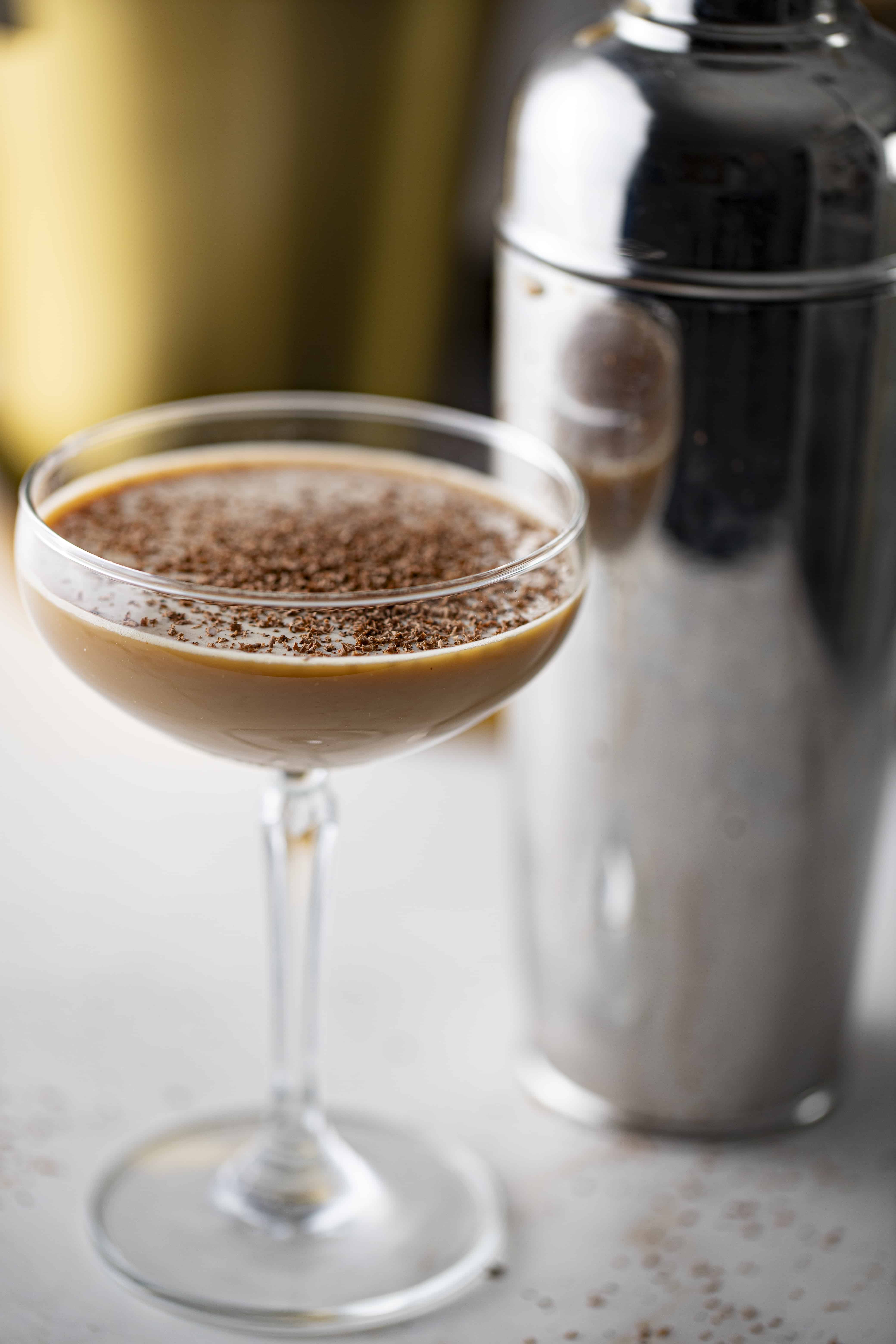 Espresso-Vanilla Vodka Martini