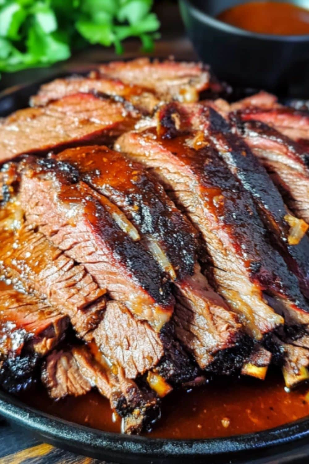 Kansas-Style Smoked Brisket with Sweet and Spicy Rub