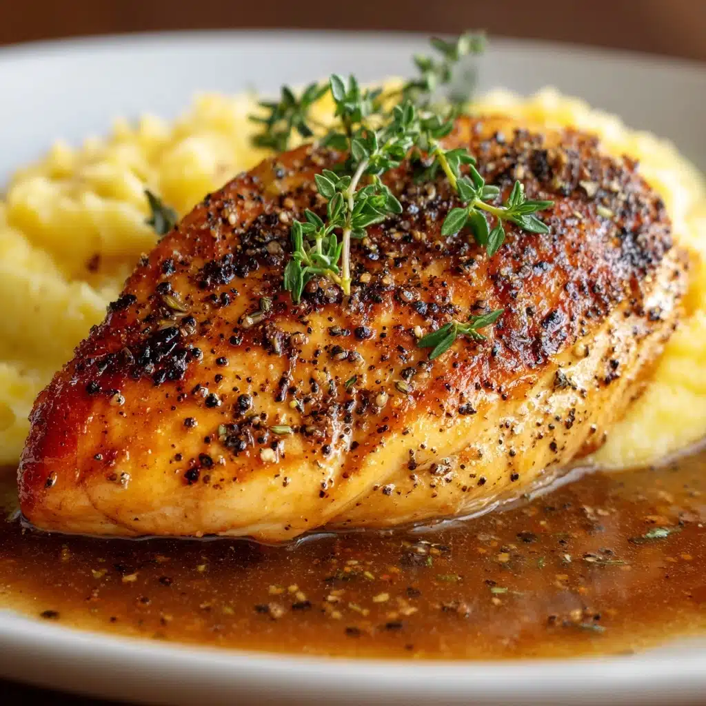 Pan-Seared Chicken with Kansas Sweet Corn and Herb Butter