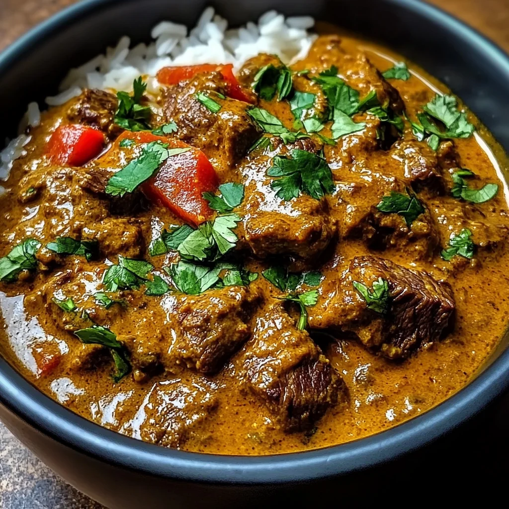 Slow-Simmered Beef Curry with Warm Spices