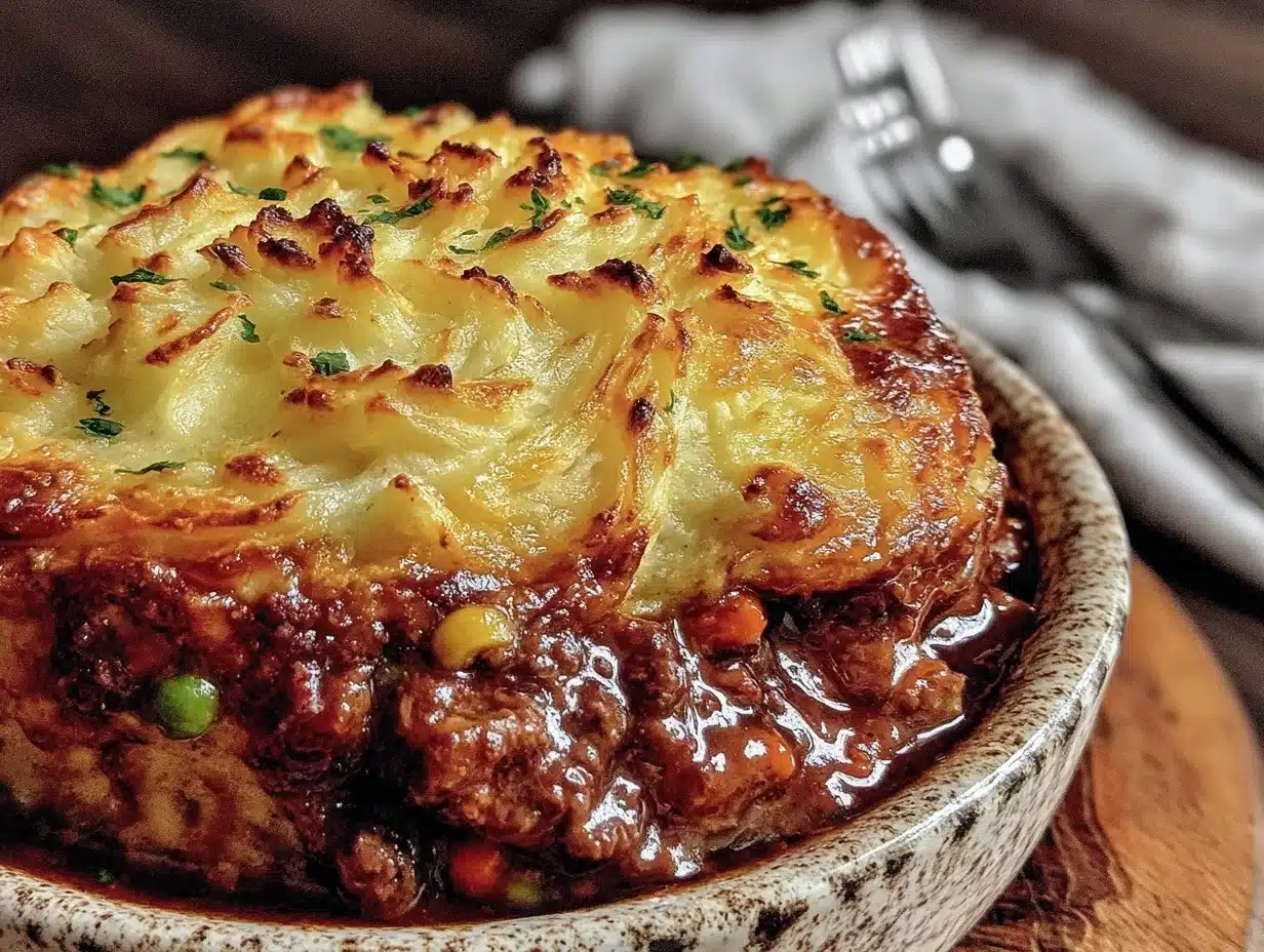 Irish Pub-Style Shepherd’s Pie with Guinness Gravy