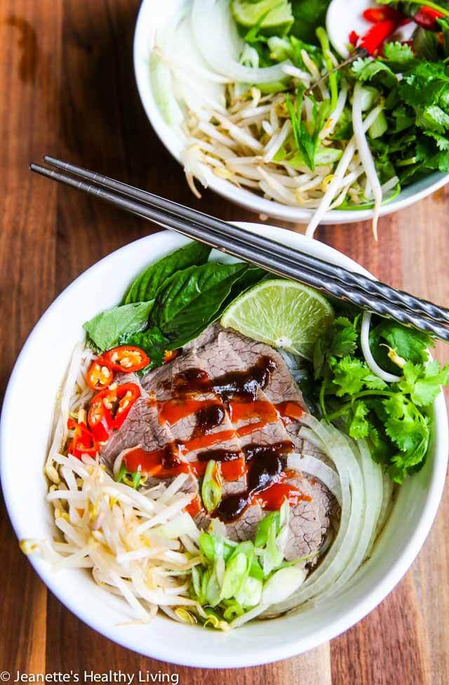Pho-Inspired Beef Noodle Soup with Star Anise and Cinnamon