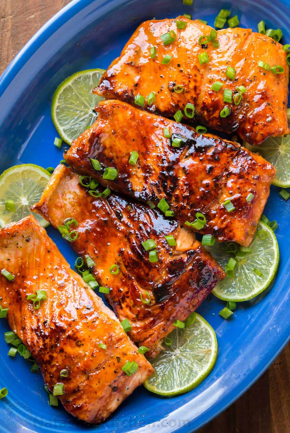 Oven-Roasted Salmon with Honey Mustard Glaze and Dill