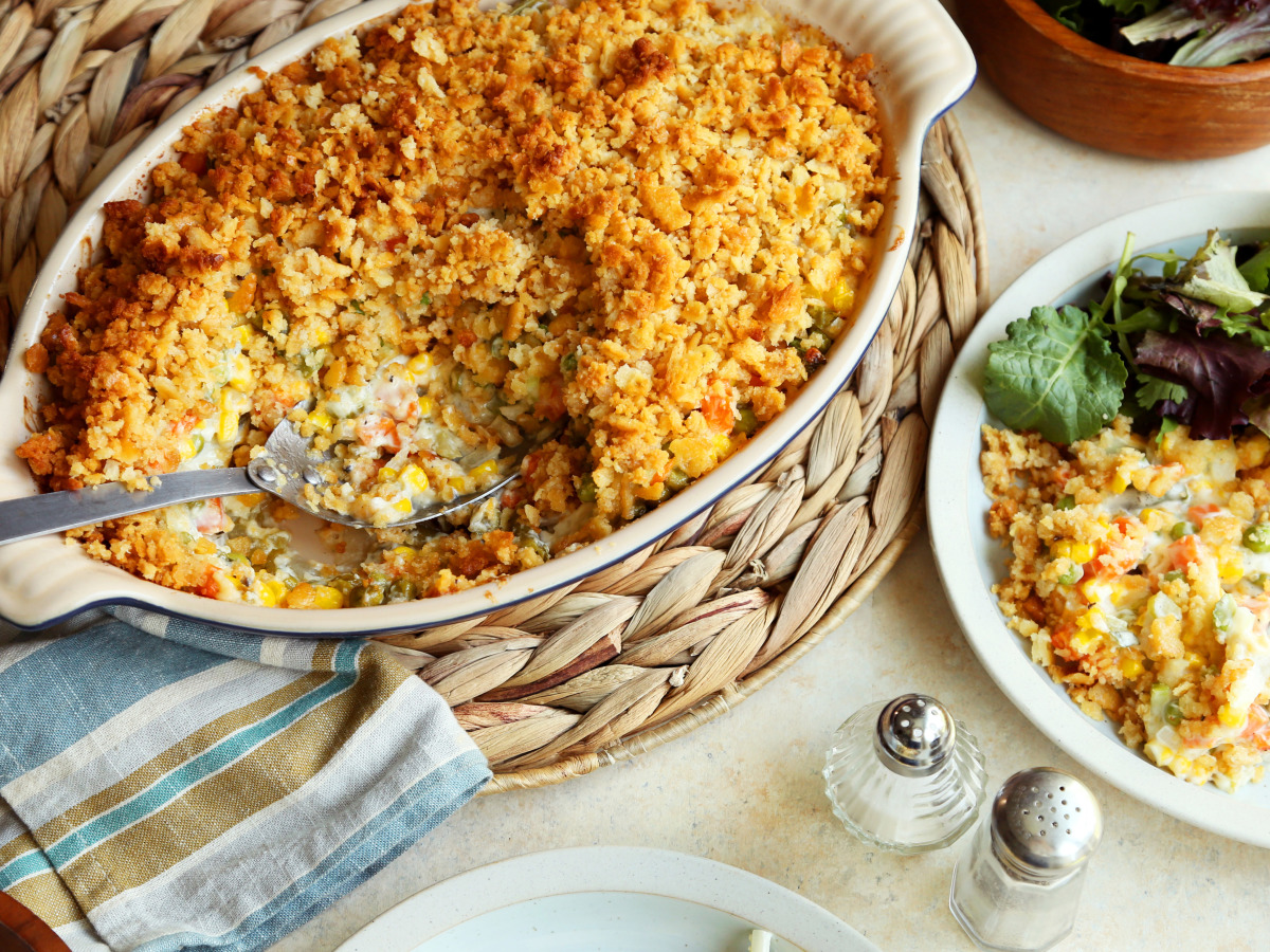 One-Pan Chicken and Vegetable Casserole