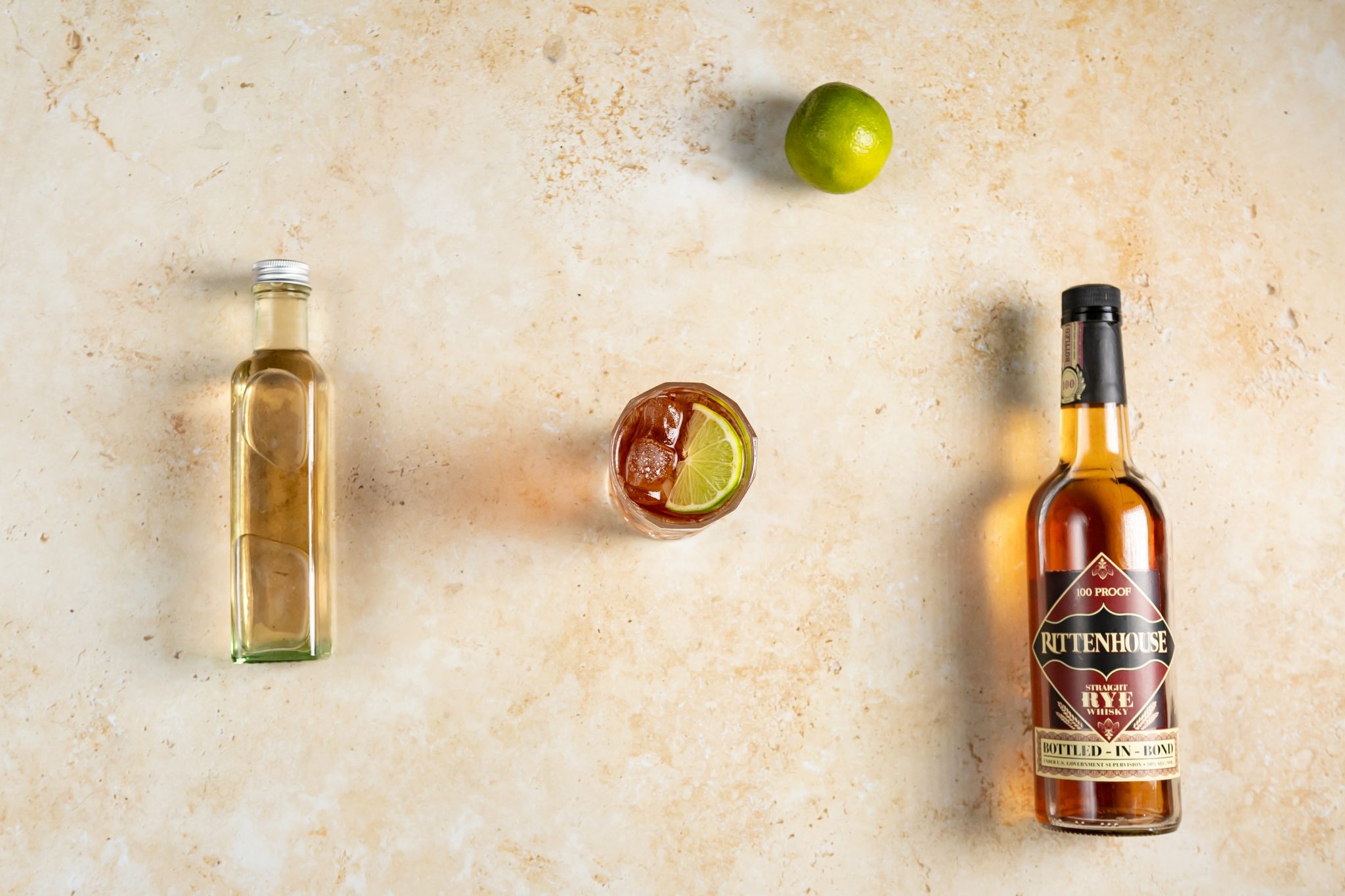 Ginger-Infused Rye Whiskey Highball