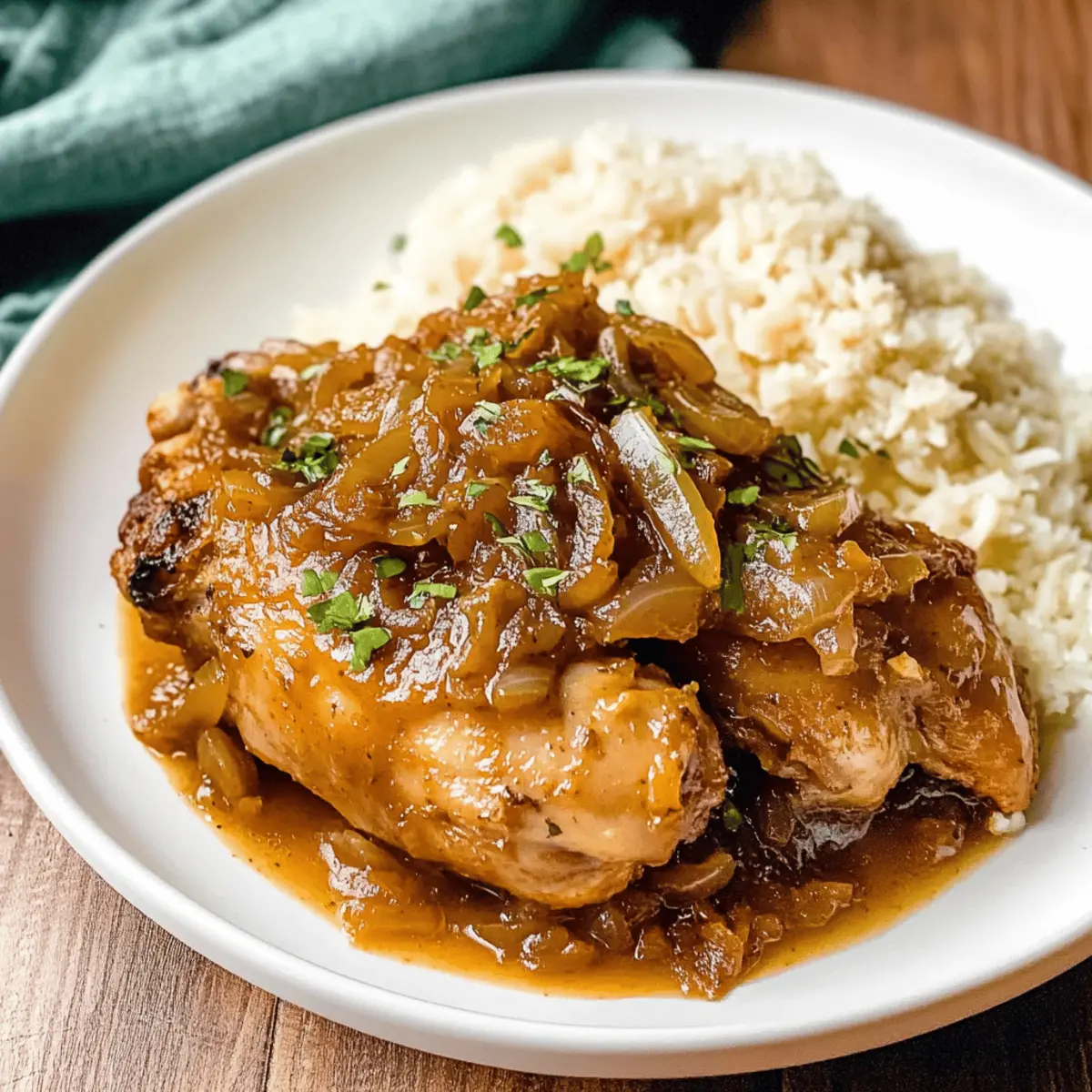 One-Pot Senegalese Chicken Yassa with Caramelized Onions