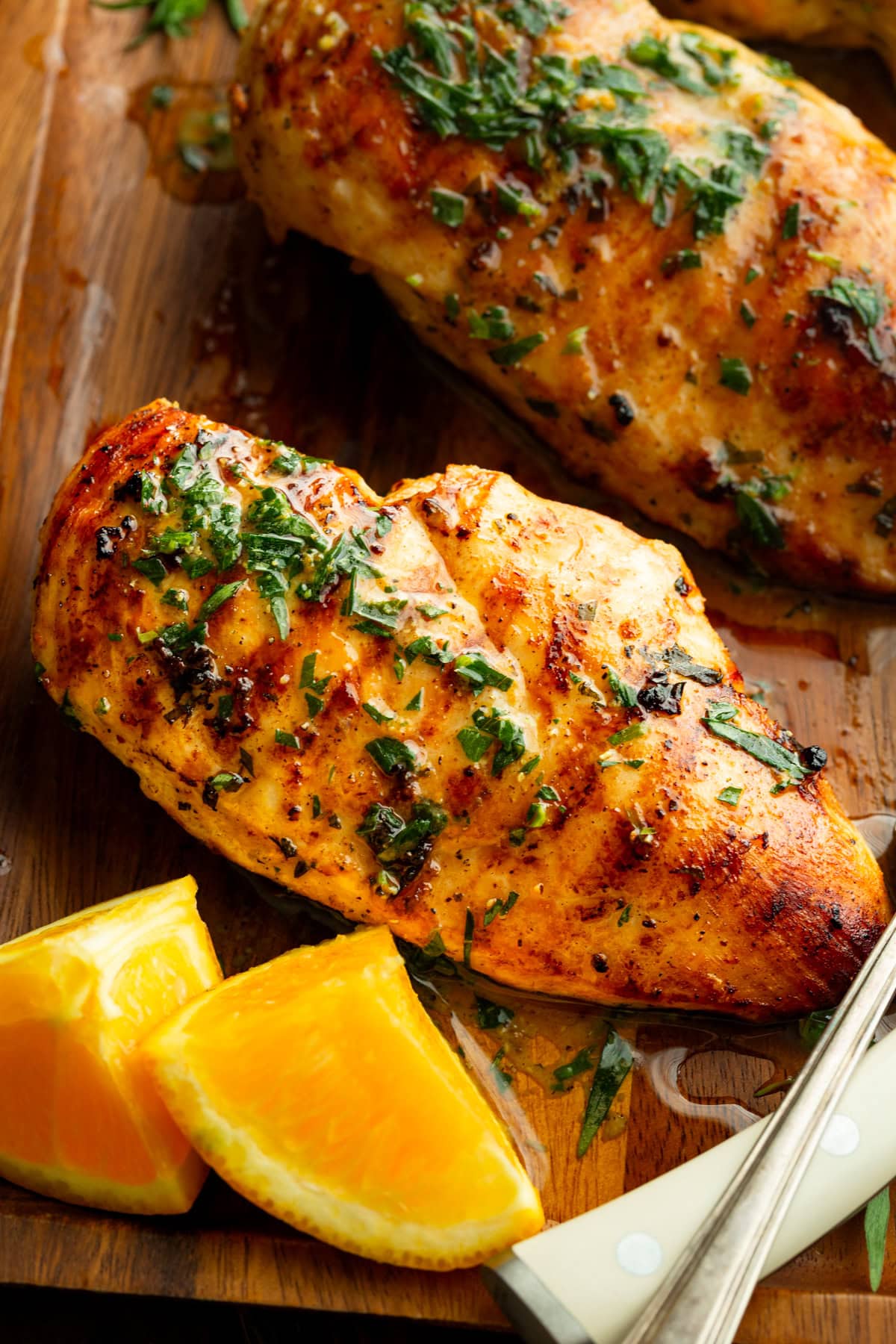 Brazilian-Style Grilled Chicken with Citrus Herb Marinade
