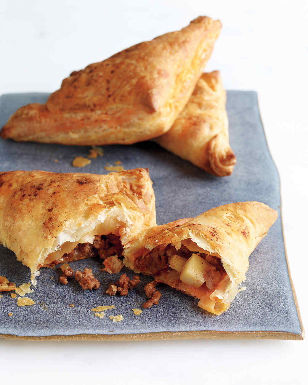 Slow-Baked Beef and Potato Meat Pies with Puff Pastry