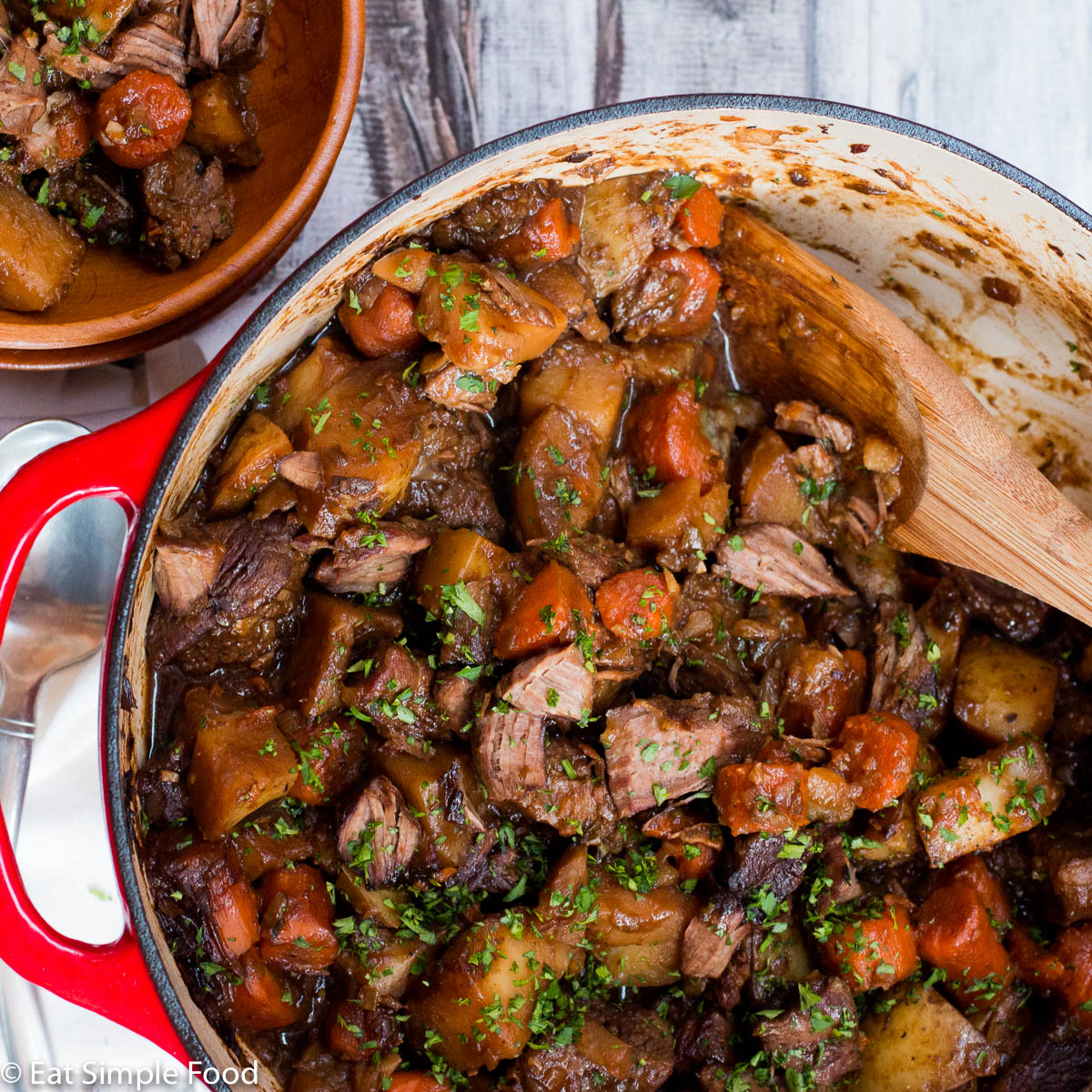 Irish-Style Beef and Stout Stew with Root Vegetables