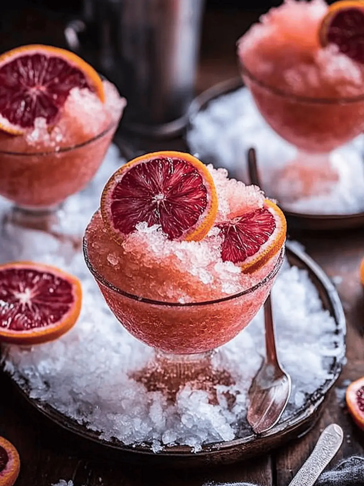 Blood Orange & Elderflower Layered Elixir