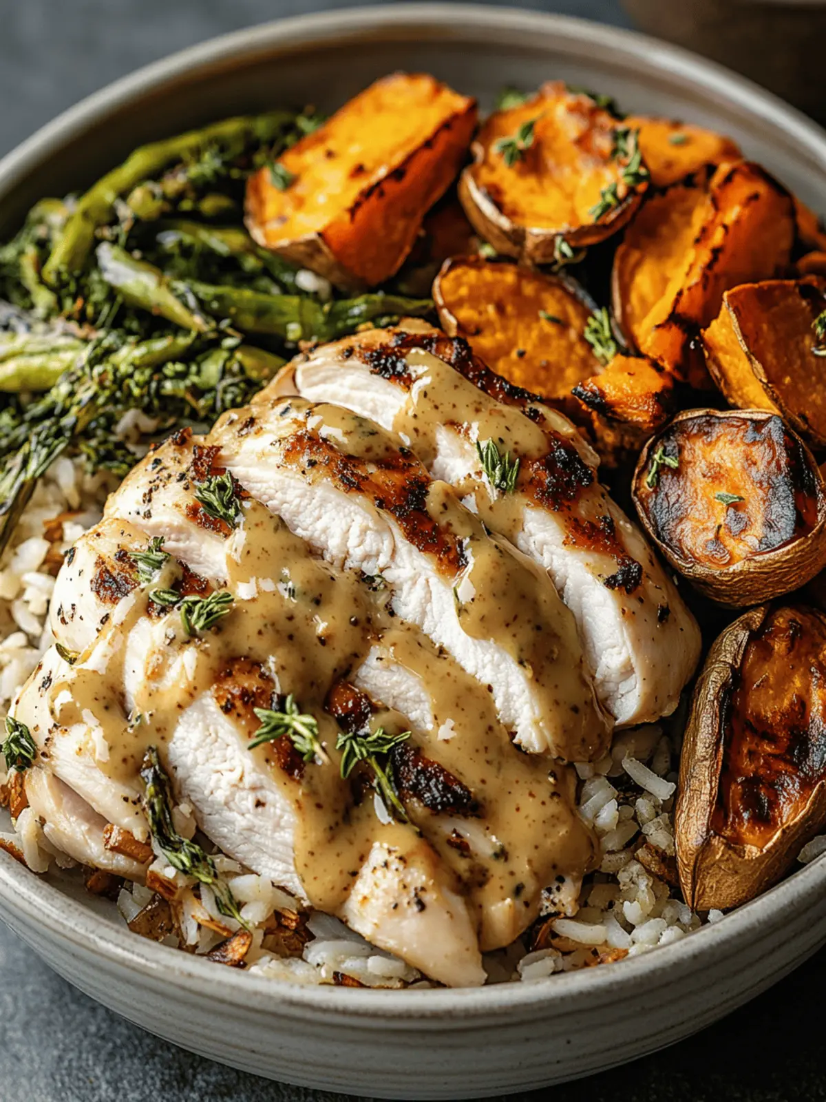 Pan-Seared Chicken with Roasted Sweet Potato and Sautéed Spinach
