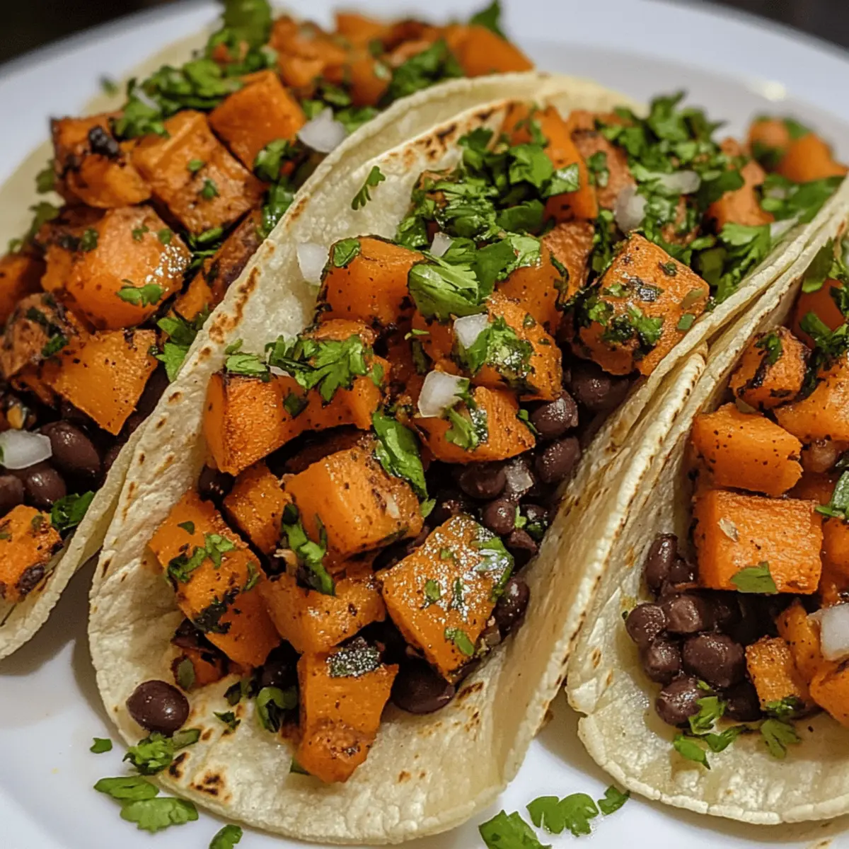 Northside-Inspired Spiced Sweet Potato and Black Bean Tacos