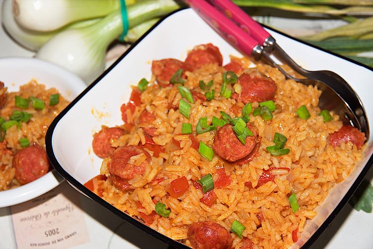 One-Pot Spicy Chorizo and Tomato Rice