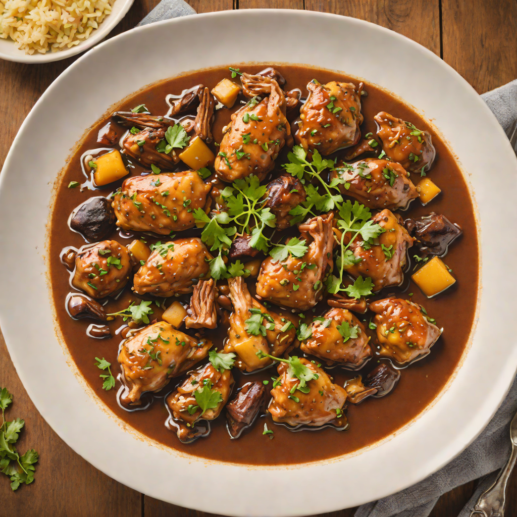 Slow-Simmered Seven Moles Chicken Stew