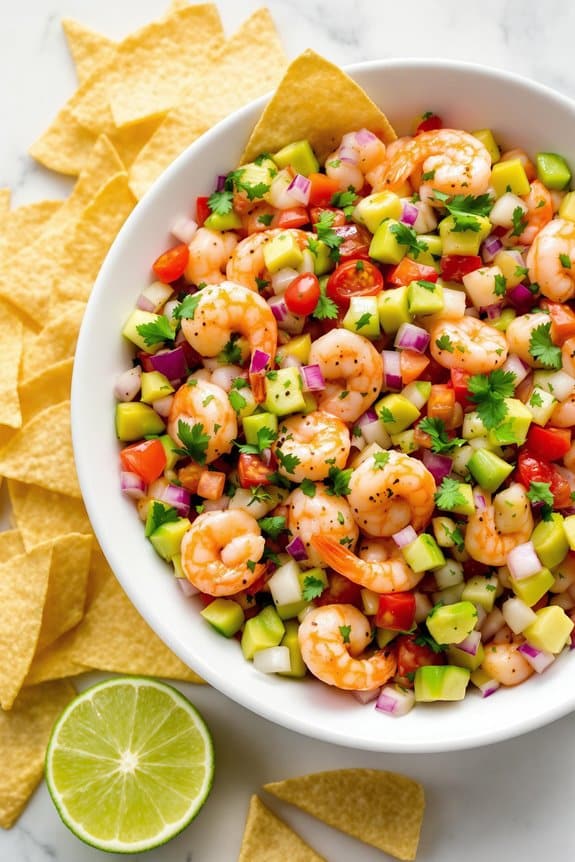 Mezcal-Infused Citrus Shrimp Ceviche