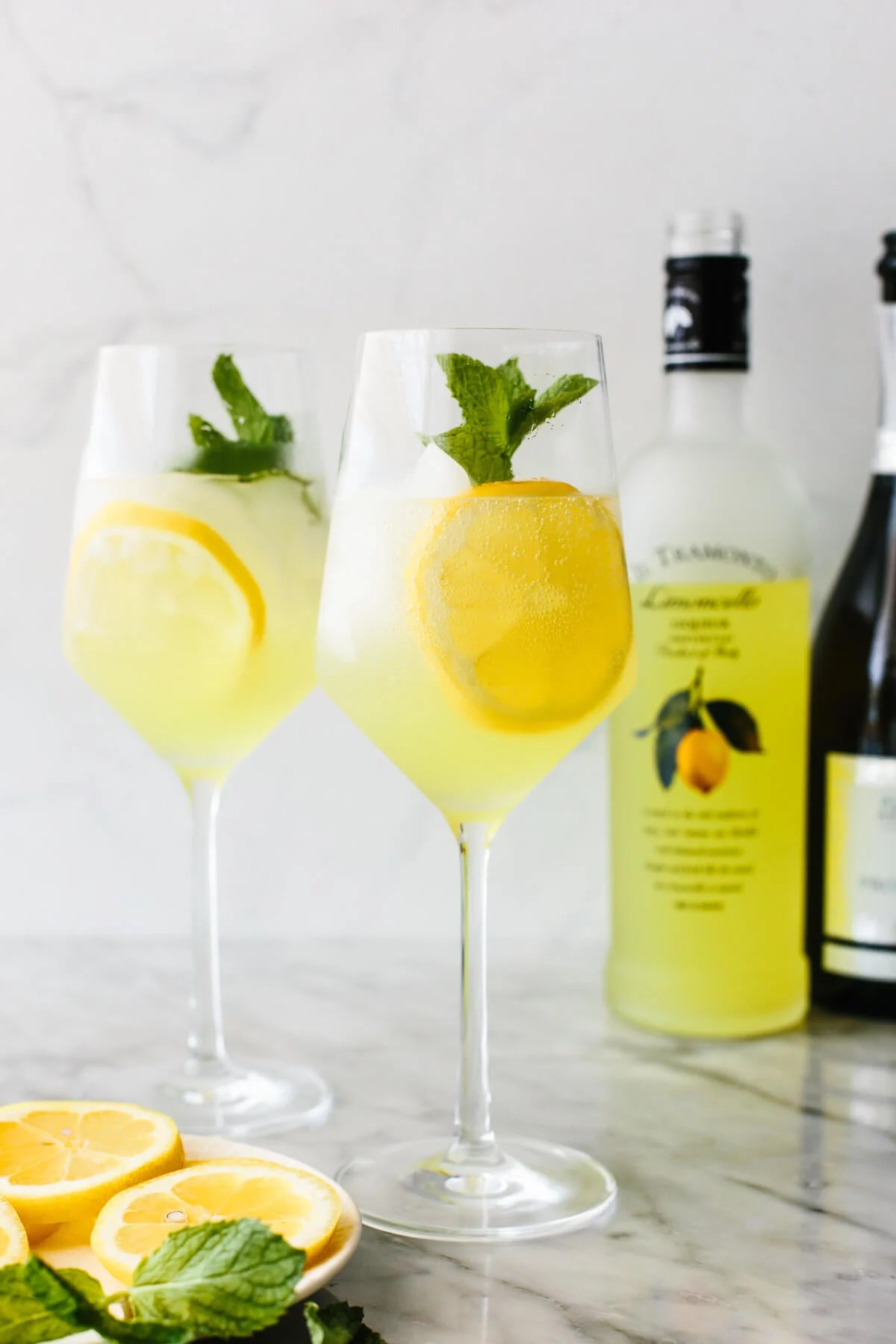 Limoncello and Grapefruit Sparkling Spritz